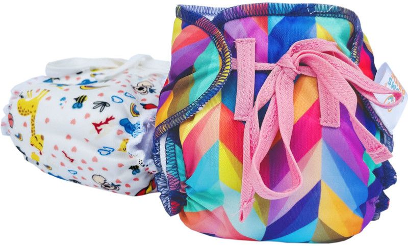 MOM'S PRIDE ® Waterproof Padded Cotton Smart Langot with Gentle Elastics-StayDry Layer