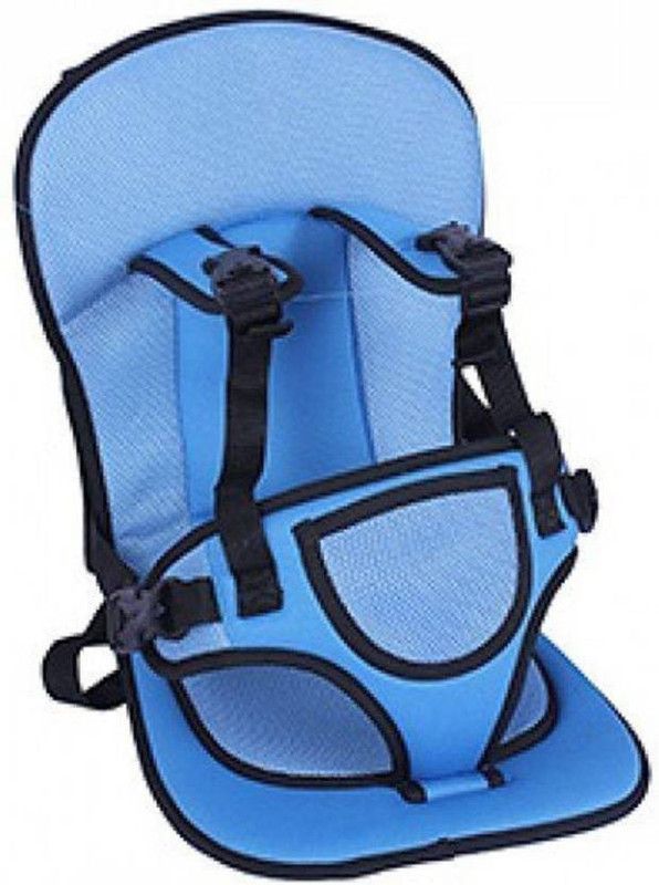SKYCITY baby Car Cushion |Car Cushion Seat with Safety Belt for Small Kids Baby Cuddler  (Multicolor, Front carry facing out)