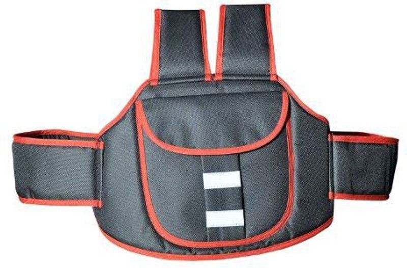 Chinmay Kids Vehicle Adjustable Safety Harness Strap For Kids Baby Carrier  (Red, Black, Front Carry facing in)