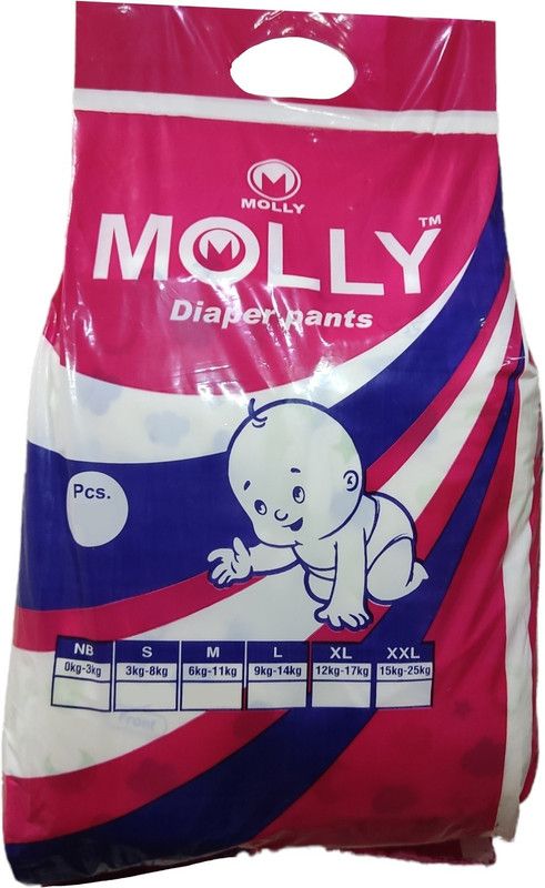 Molly Baby diaper - M  (36 Pieces)