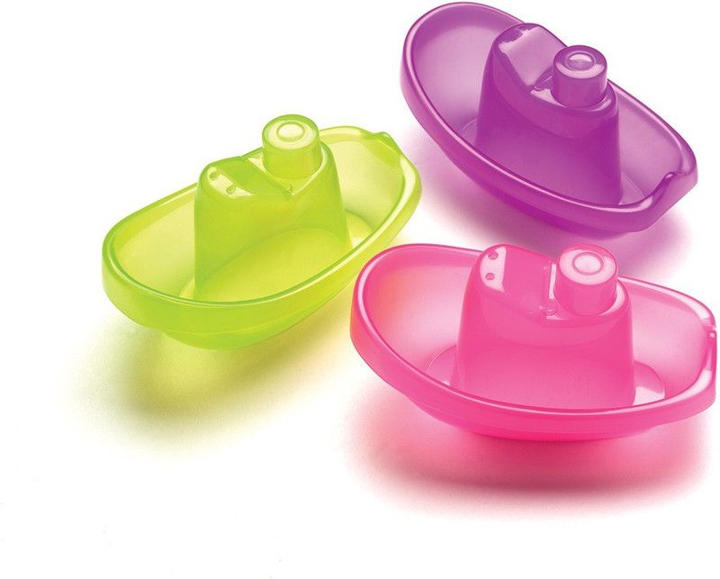 PLAYGRO Bright Baby Bath Boats Bath Toy  (Multicolor)