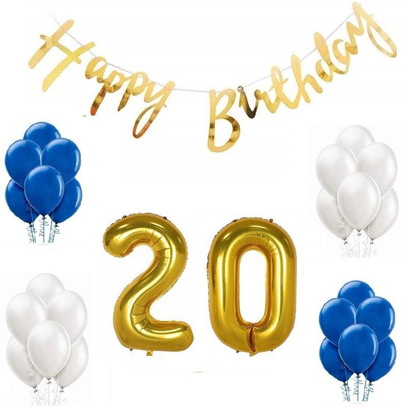MoohH Combo for Birthday Party Decoration balloons kids birthday party decoration  (Set of 33)