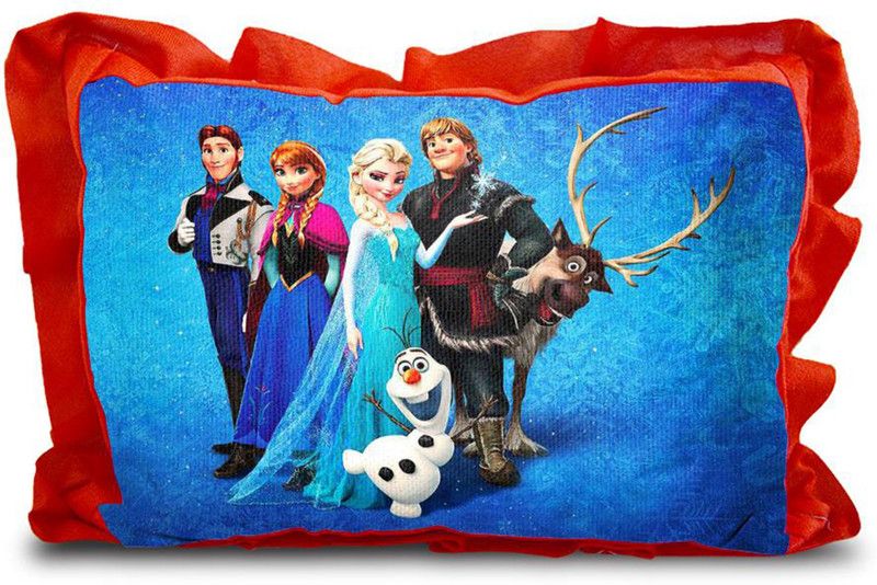 Kesar Enterprises Baby Pillow Polyester Fibre Toons & Characters Baby Pillow Pack of 1  (Blue 15)