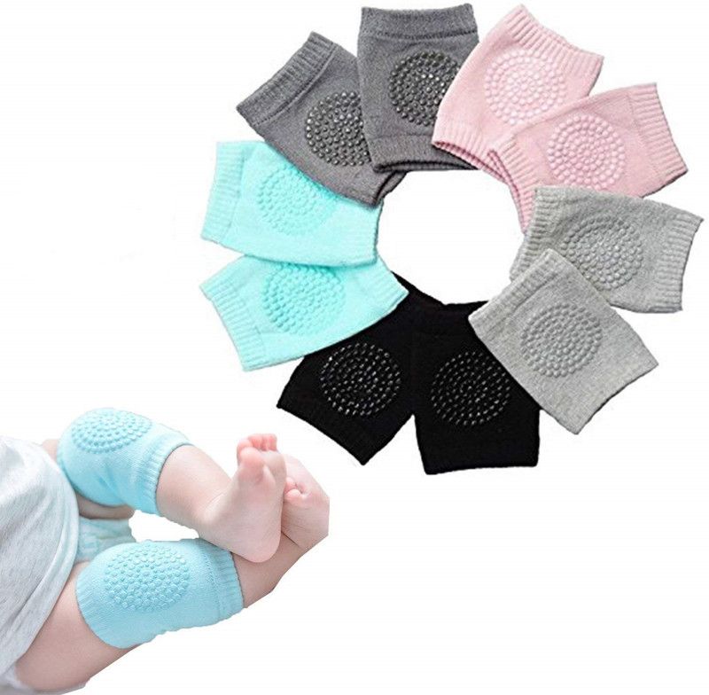 Florezza 1 Pair Baby Knee,Elbow pad Baby Crawling Elbow pad Baby Leg Warmer (Multi Color) Multicolor Baby Knee Pads  (printed)