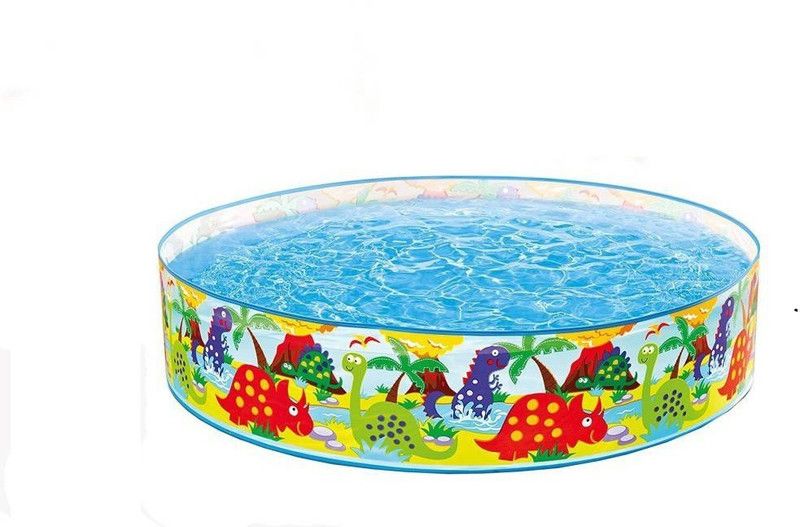 KT BROTHERS 4 Feet Kids Water Pool Bath Tub Swimming Pool Bath Toy  (Multicolor)