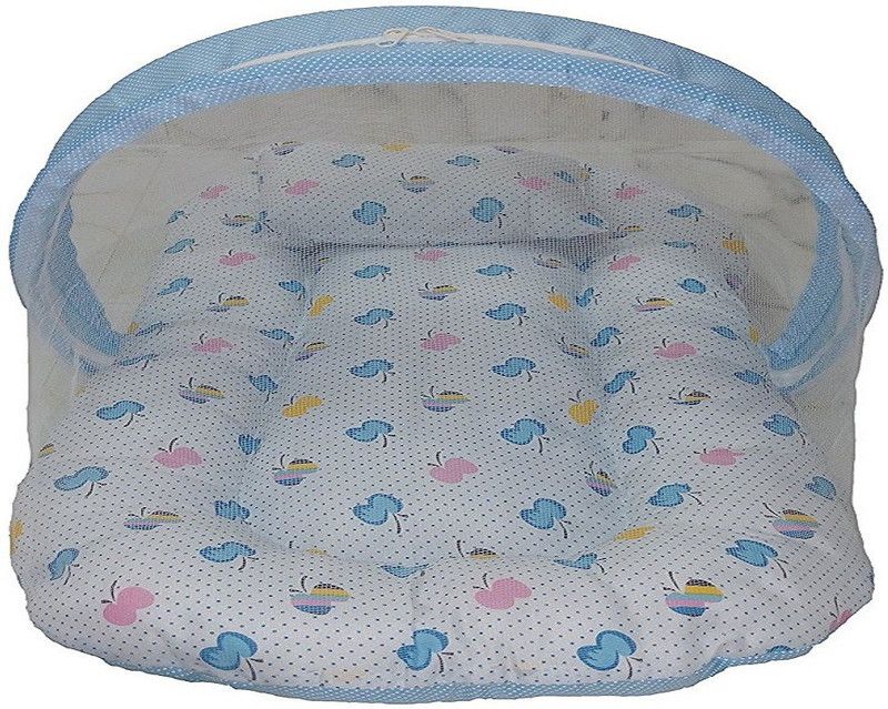 Chote Janab Cotton Kids Cotton Kids Cotton Padded Bed Net Mosquito Net Mosquito Net  (Multicolor, Tent)