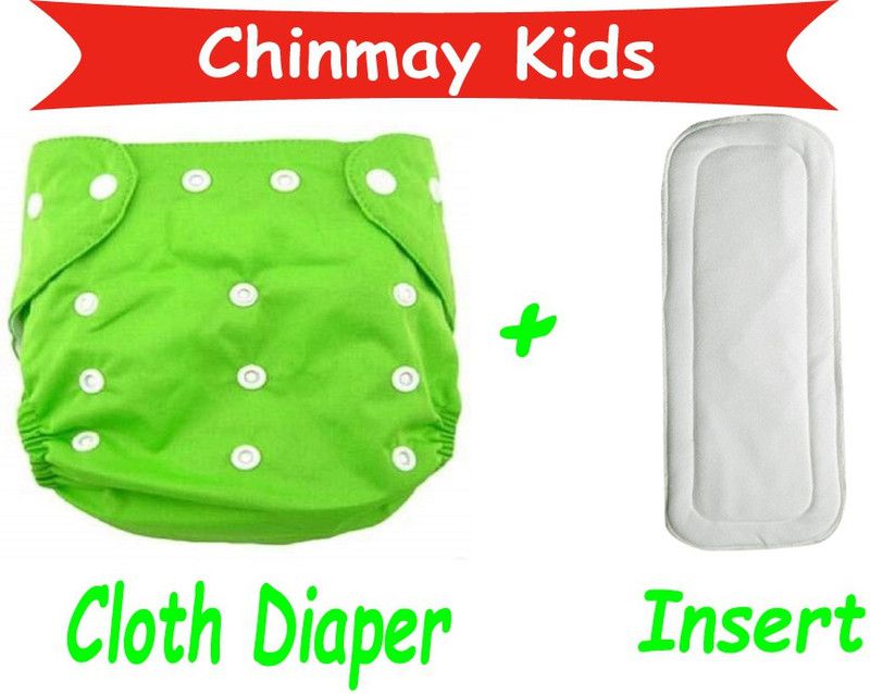 Chinmay Kids Baby Cloth Diaper Pants Adjustable Reusable Washable Button Diaper for Babies/Infants/Toddlers (Age 0 to 2 Years)