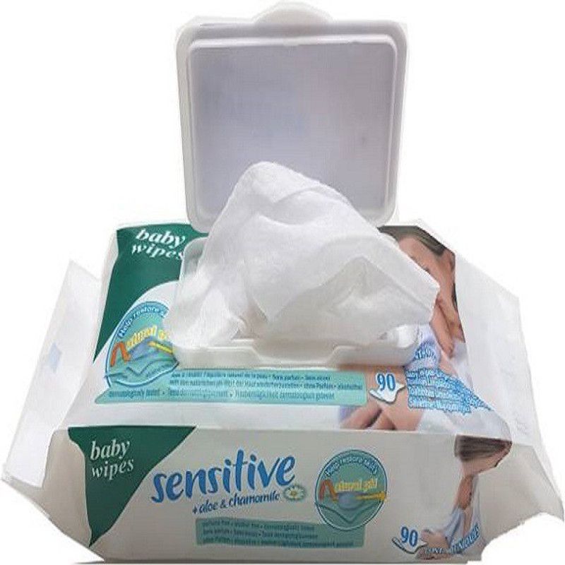 sensitive Baby Cotton Wipes