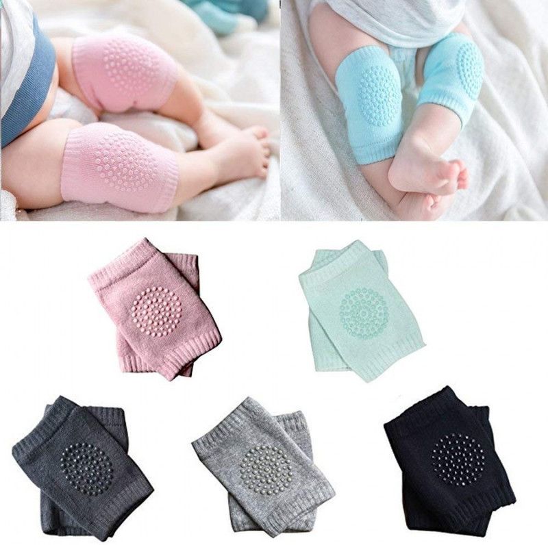 Kriday BABY KNEE PAD Multicolor Baby Knee Pads  (Knee socks)