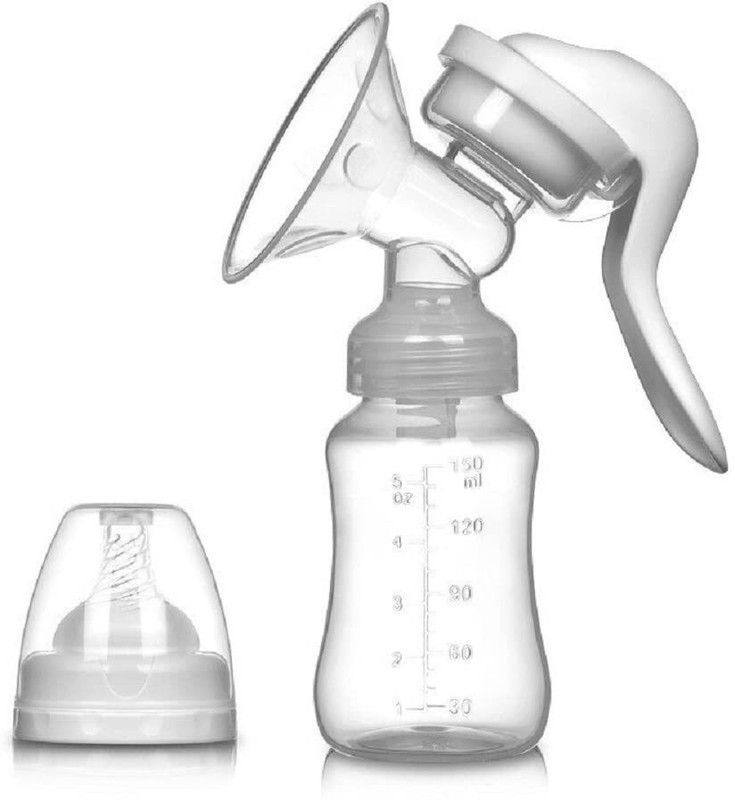 Gorofy First Feed Manual Breast Pump - Manual - Manual  (White)
