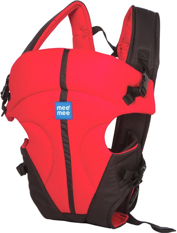 MeeMee Elegant Lightweight Adjustable and Strong Belt with Padded Support Baby Carrier  (Red, Hip Carry)