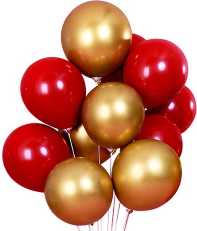 DECORHUB Birthday Decoration Latex Balloon, Pack Of 50  (Set of 50)
