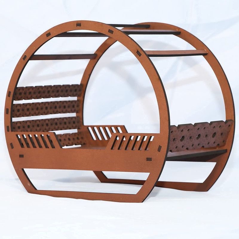 HUEX Gopal Handicraft Pooja Article, Gift Item, God Idol, Suitable for Prayer Cot  (Brown)