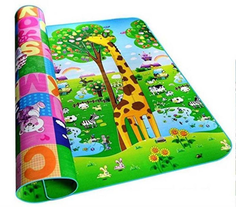Shivam Textiles PVC (Polyvinyl Chloride) Baby Play Mat  (Multicolor, Large)