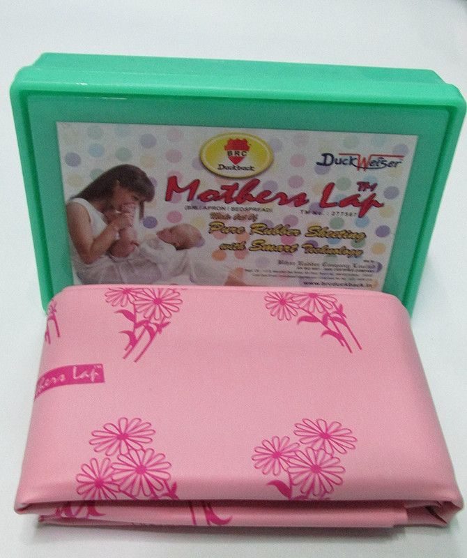 Duckback Rubber Baby Sleeping Mat  (Pink, Medium)