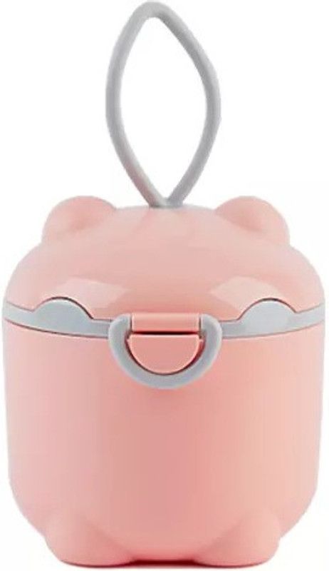 Mini Baby Portable Baby Formula Dispenser, Travel Milk Powder Formula Container - PP  (Pink)