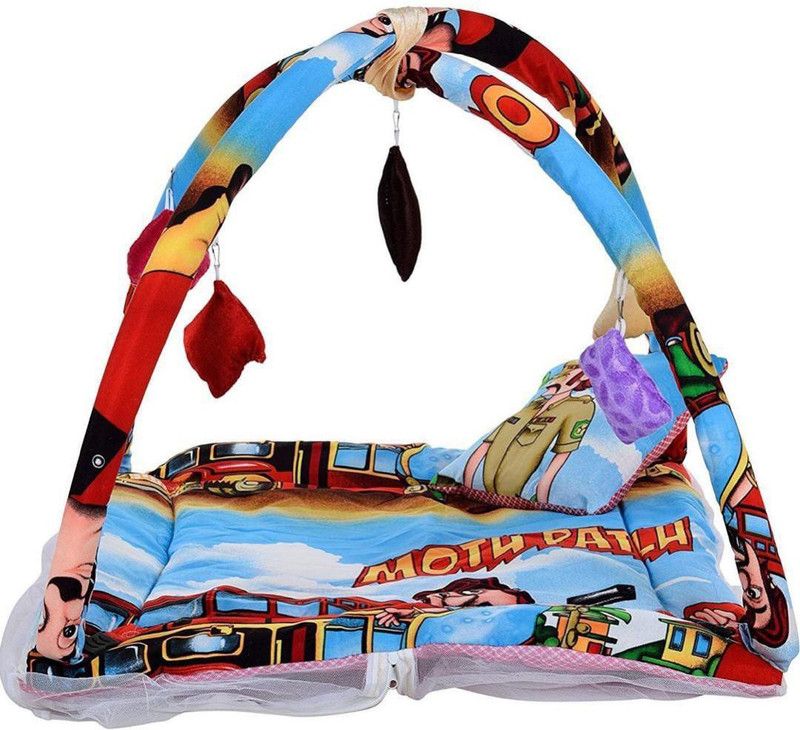 gracy new-baby-mosqutio27 Baby bed new-baby- bed  (Fabric, Multicolor)