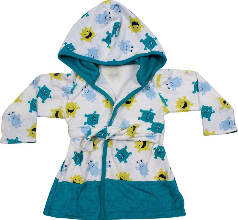 OLE BABY Multicolor Free Size Bath Robe  (1 Ole Baby Bath Robe, For: Baby Boys & Baby Girls, Multicolor)
