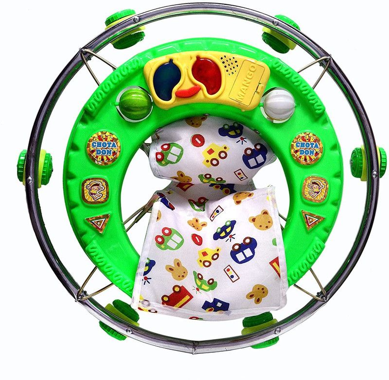 SALEGROW Musical Activity Walker  (Green)