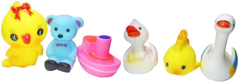 Smart Picks Squeeze Collection Awesome Occean Animal Bath Toy  (Multicolor)