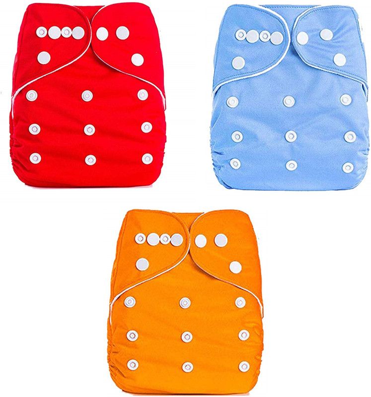 Antil's Reuseable Baby Diaper(Pack of 3) - New Born  (3 Pieces)