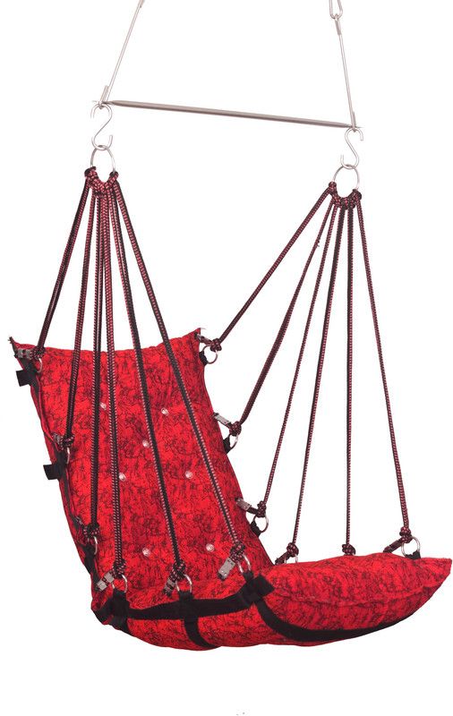 PELIXO Swing Chair For Adults And Kids Cotton Large Swing Bouncer  (Red)
