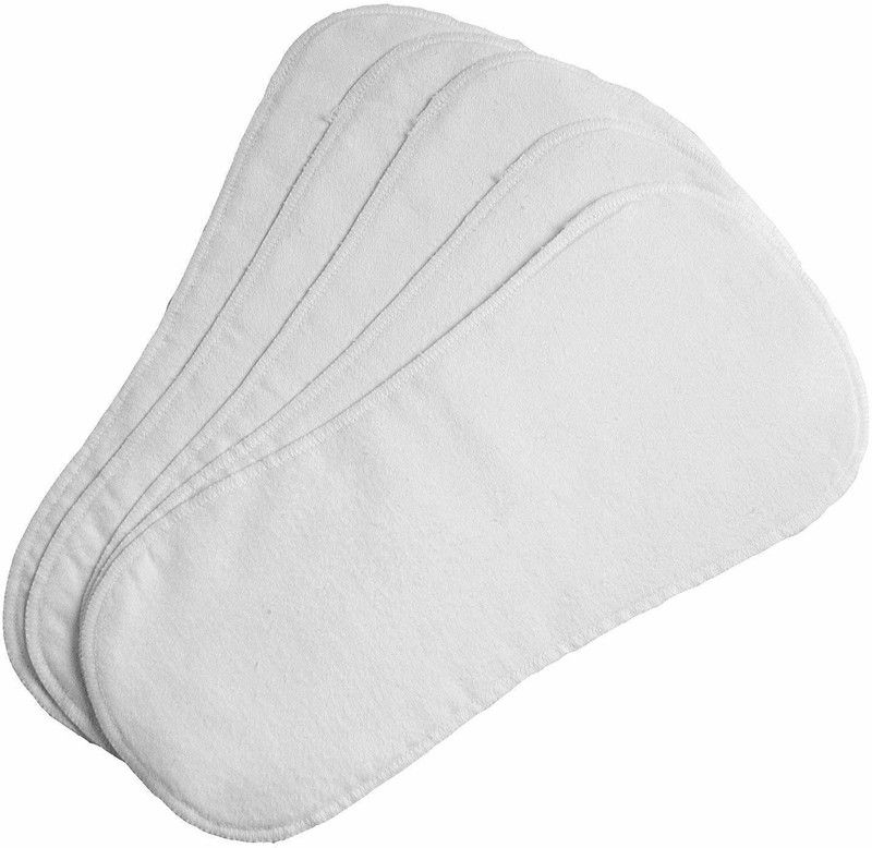 Salma's Tinytots Washable Reusable Microfiber Inserts for Cloth Diapers,Baby diaper insert pads & Liners for cloth diapers - M - L  (5 Pieces)