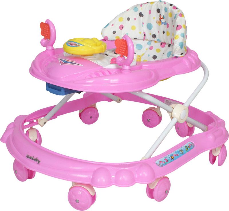 sunbaby Musical Activity Walker  (Pink)