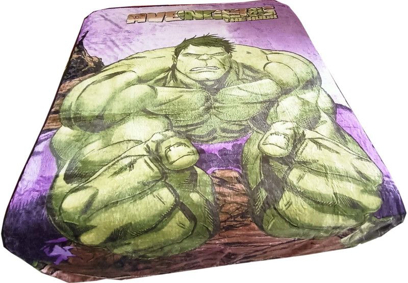 amk traders Cartoon Single AC Blanket for Mild Winter  (Microfiber, multi2)