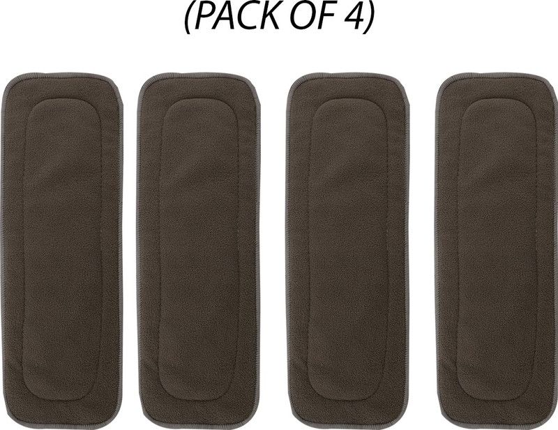 Pagwin diaper inserts reusable (Pack of 4) baby washable Cloths Inserts for baby (5 layer Cloth Diaper Insert Pad)