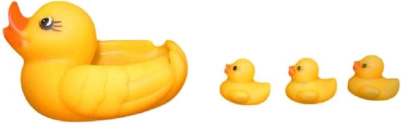 Global Gifts Duck Set Bath Toy  (Yellow)