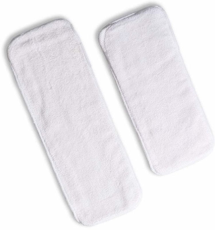 Salma's Tinytots Washable Reusable Microfiber Inserts for Cloth Diapers,Baby diaper insert pads & Liners for cloth diapers - M - L  (2 Pieces)