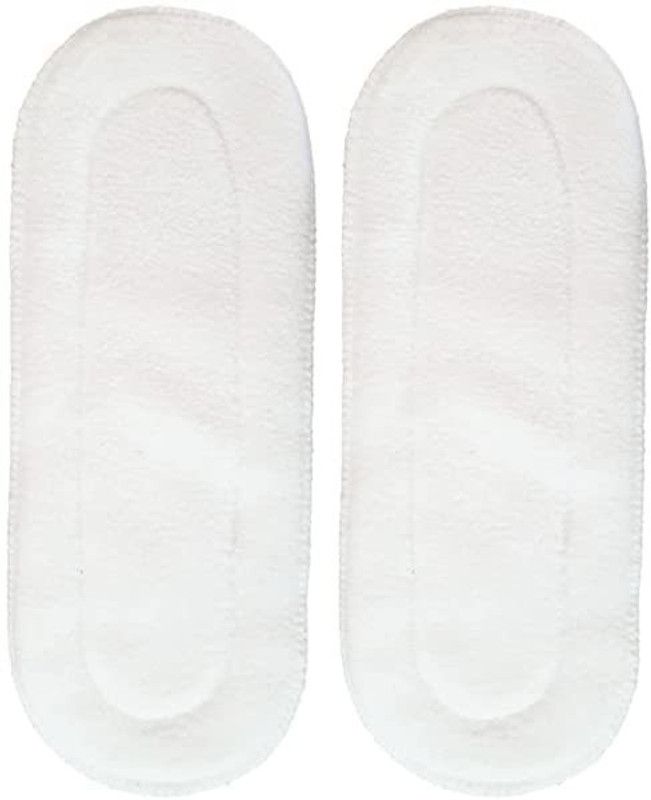 RAREGEAR White Insert Pads Reusable Cloth Diaper Liners - Quick Dry & Easy Washable Pcs 2 - New Born  (2 Pieces)