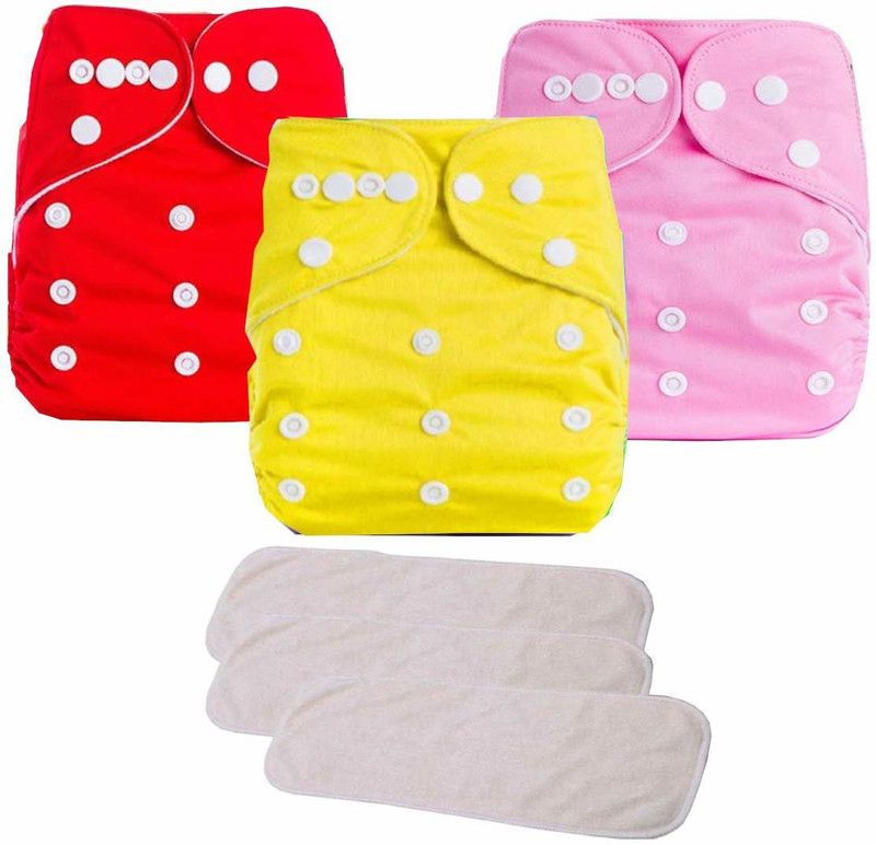 InEffable Nappies With Multi Layered Micro Fibre Insert Pads