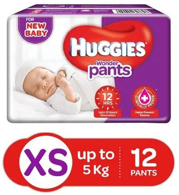 Huggies Wonder Pants XS - 12 Counts - XS  (12 Pieces)