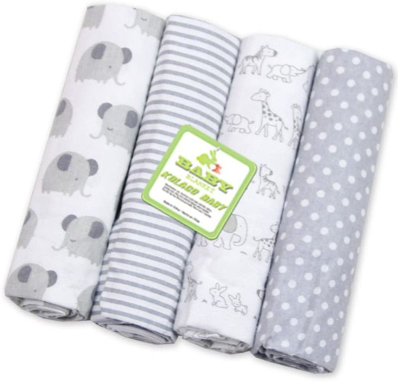 SYGA Printed Single Swaddling Baby Blanket for Mild Winter  (Cotton, Blanket-Color18)
