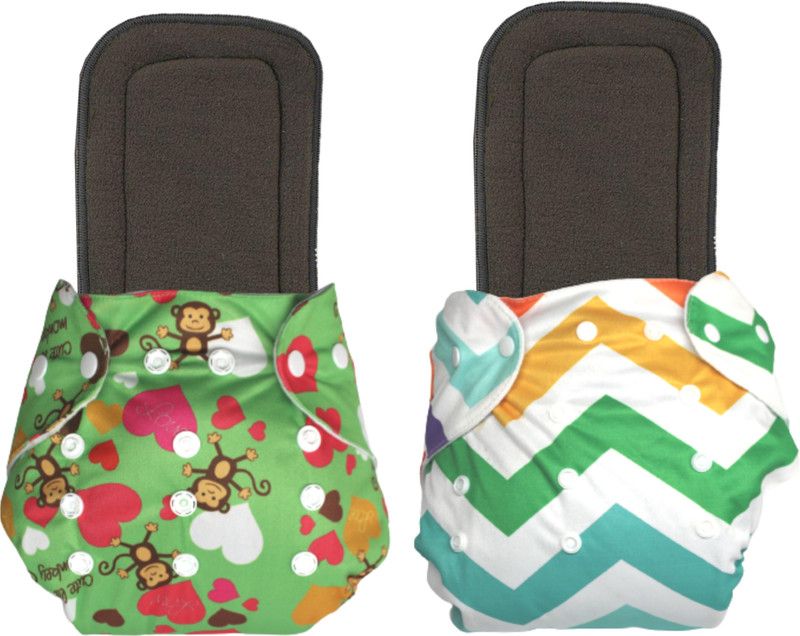 Hokista HK094 Reusable Cloth Diapers,Adjustable Size - XS
