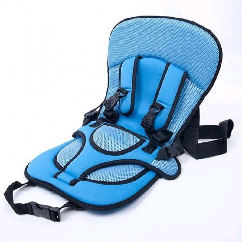 SEAHAVEN baby Car Cushion Seat with Safety Belt Baby Carrier  (Blue, Front carry facing out)