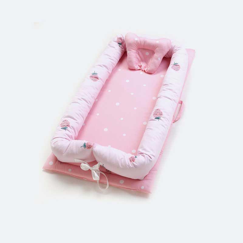 Adfresh Cotton Baby Bed Sized Bedding Set  (Multicolor)