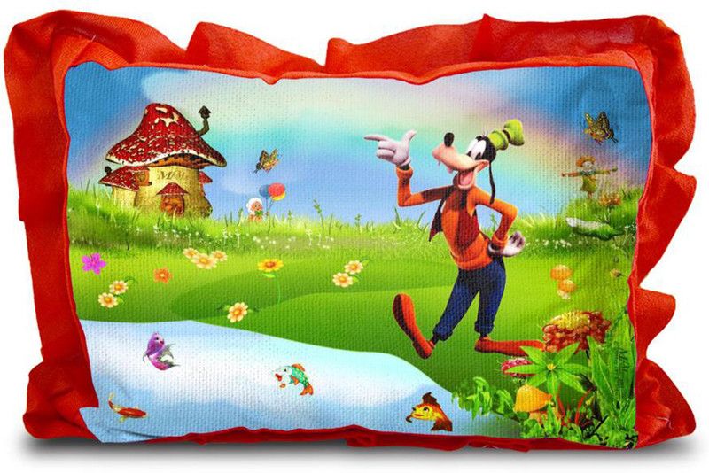 Kesar Enterprises Baby Pillow Polyester Fibre Toons & Characters Baby Pillow Pack of 1  (Multicolor 105)