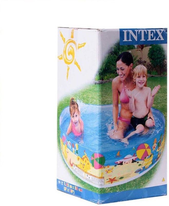 KT BROTHERS 4 Feet Kids Water Pool Bath Tub Swimming Pool Bath Toy Bath Toy  (Multicolor)