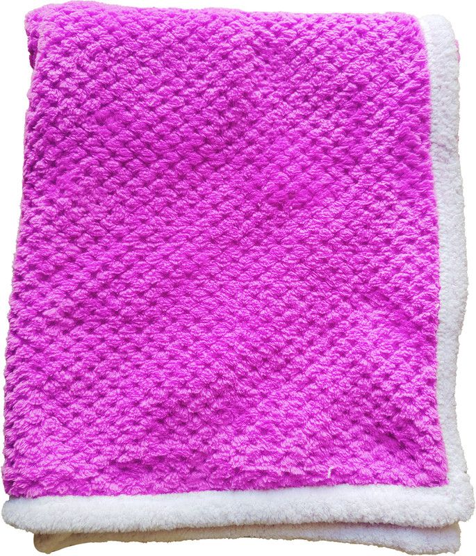 Visata Trenz Solid Single Baby Sleep Sack for AC Room  (Cotton, Peach)