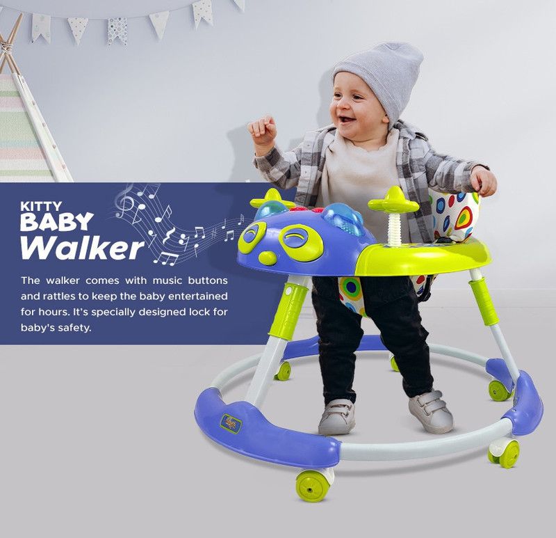 Dash Musical Activity Walker  (Green)