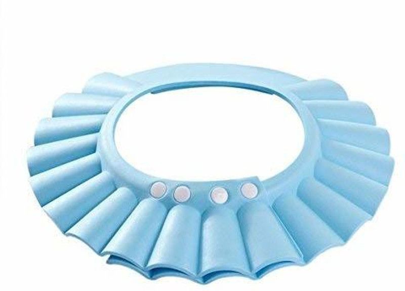 SUKHAD Adjustable Safe Soft Bathing Baby Shower Hair Wash Cap