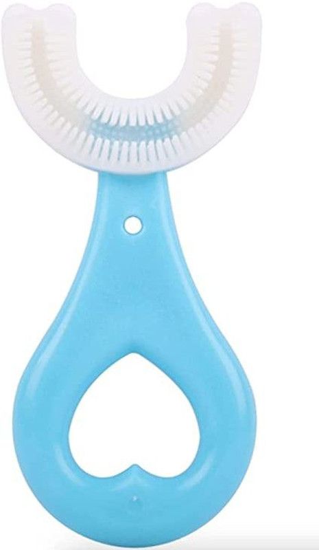 BEYOND ENTERPRISE Children Kids U Shape Toothbrush Extra Soft Toothbrush  (2 Toothbrushes)