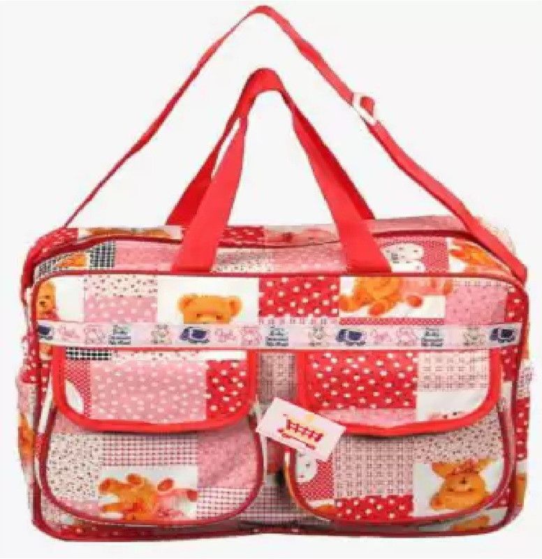 VIVAAN Baby Diaper Bag/ Nappy Changing Bag/ Multipurpose bag/Baby Bag/Mummy Bag/Handbag Diaper Bag  (Red)