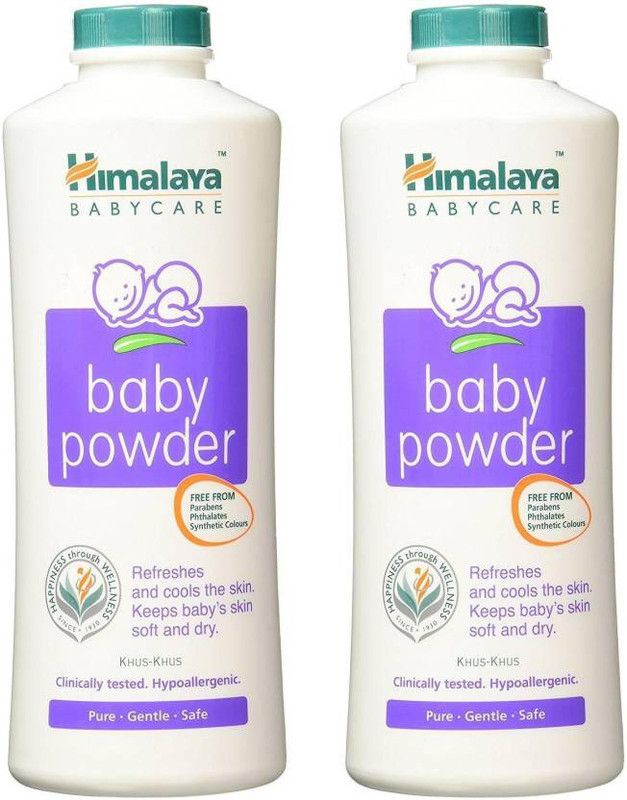 HIMALAYA Khus Khus Baby Power 400gm Each Pack of 2 (2 x 400 g)  (2 x 400 g)