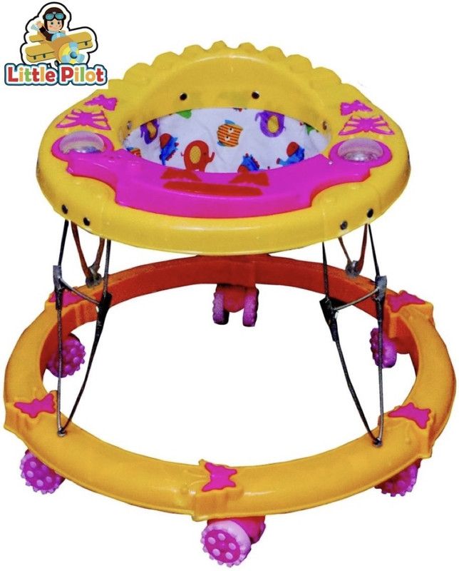 Little Pilot Musical Activity Walker  (Yellow)