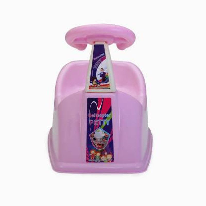 Miss & Chief by Flipkart Helicopter Potty Seat with Removable Tray & Closing Lid (Purple) Potty Seat  (Purple)