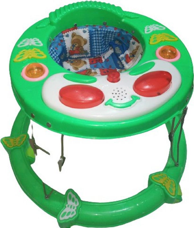 Shiv Shakti Jhoola Musical Activity Walker  (Green)